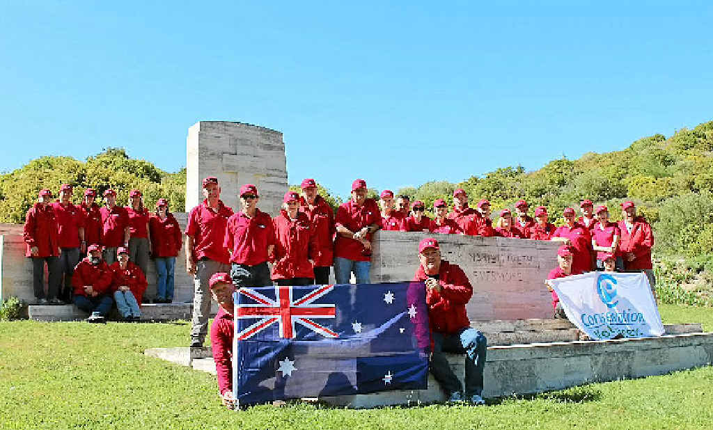 The 2012 Gallipoli Volunteer team at Shrapnel Valley Cemetery. A life changing experience is available for those who answer a call from Conservation Volunteers to assist with Anzac Day commemorations in Gallipoli next year. The 2012 Gallipoli Volunteer team at Shrapnel Valley Cemetery. A life changing experience is available for those who answer a call from Conservation Volunteers to assist with Anzac Day commemorations in Gallipoli next year.